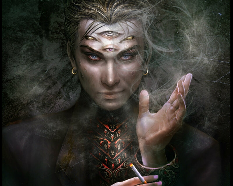 Man with Third Eye