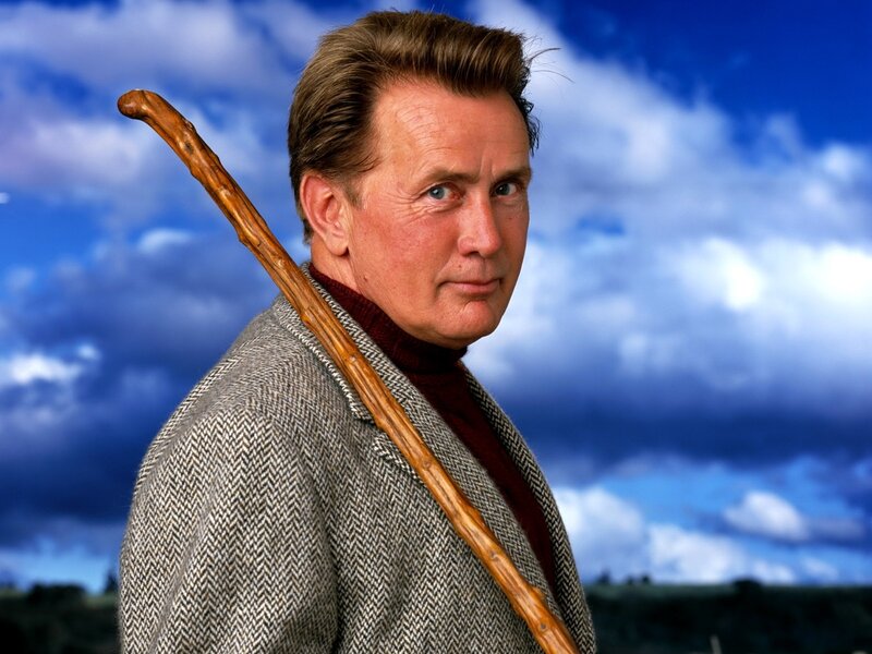 man with walking stick
