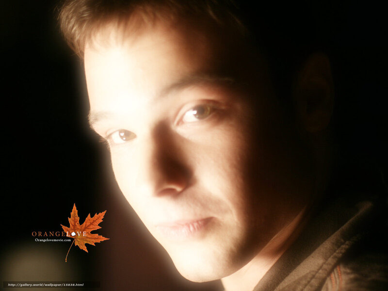 man with warm lighting