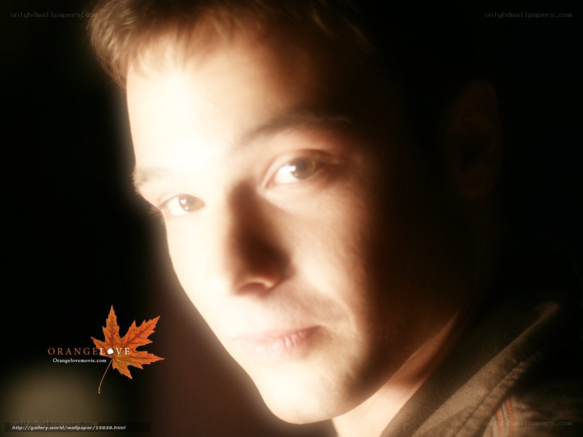 man with warm lighting