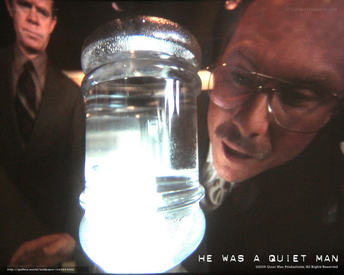 man with water bottle
