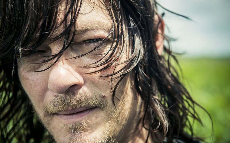 Man with Wet Hair — Brown, Dramatic, Afternoon