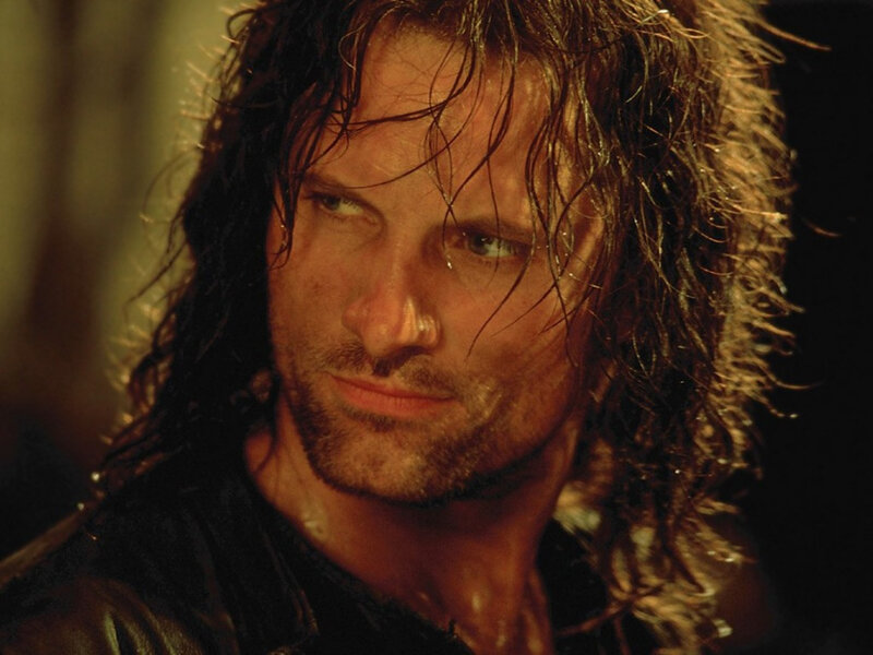 Man with Wet Hair — Brown