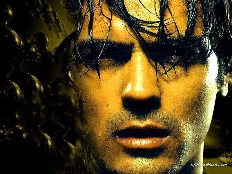 Man with Wet Hair — Yellow