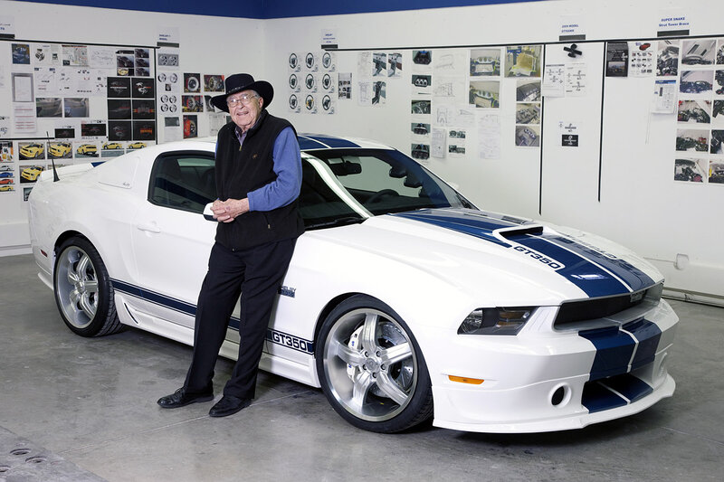 Man with White Car