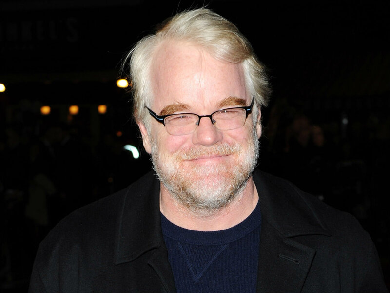Man with White Hair and Beard — Black