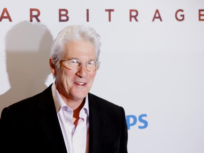 Man with White Hair — Black, Formal