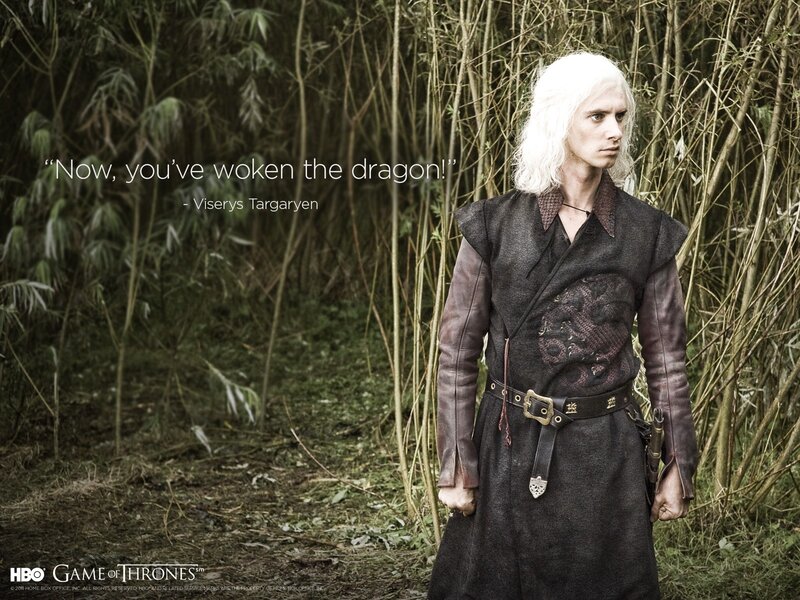 Man with White Hair — Green
