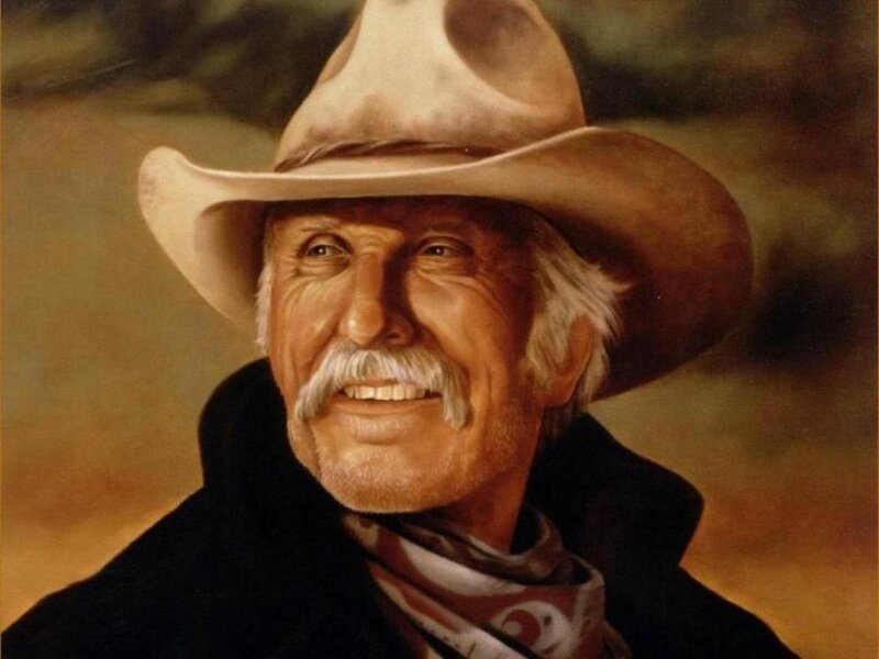 Man with White Mustache