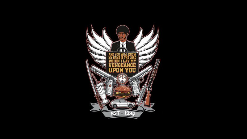 Man with Wings and Guns
