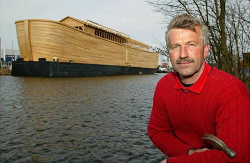 Man with Wooden Ship