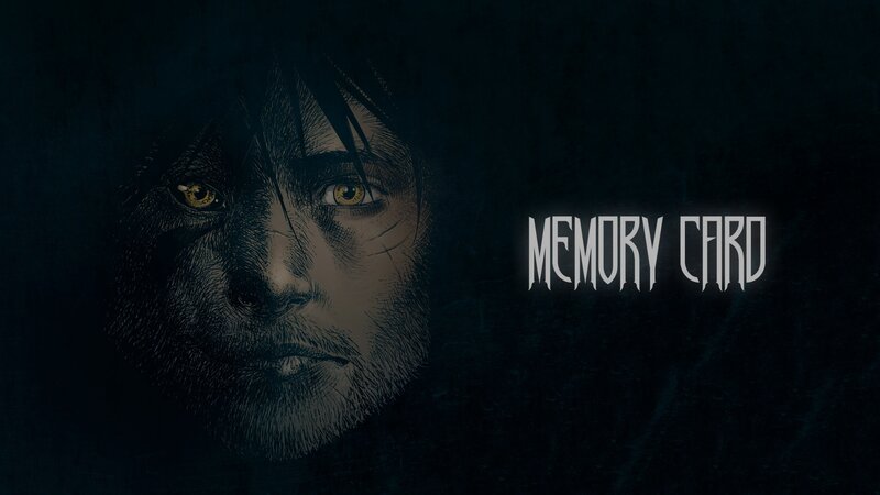 Man with Yellow Eyes — Black, Dark