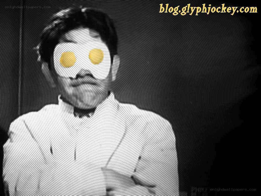man with yellow eyes