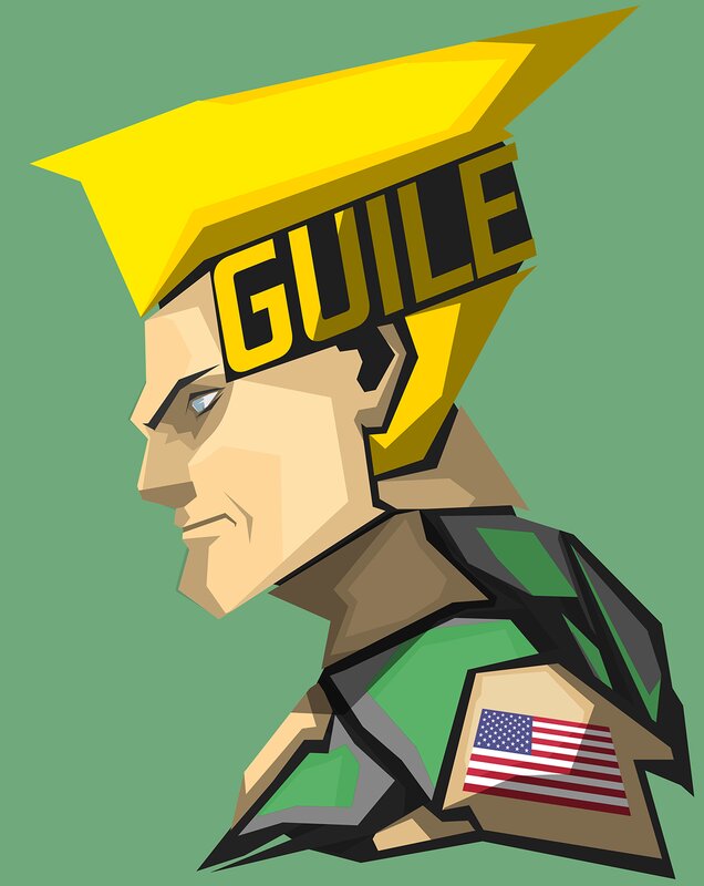Man with Yellow Hair — Green