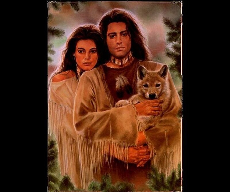 Man Woman Wolf Cub