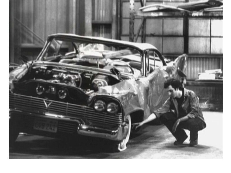 Man Working on Car