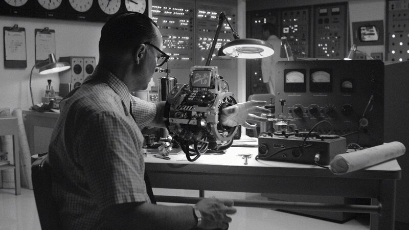 Man Working on Machine