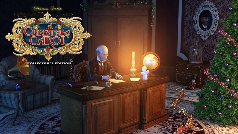 Man Writing at Desk — Brown, Festive