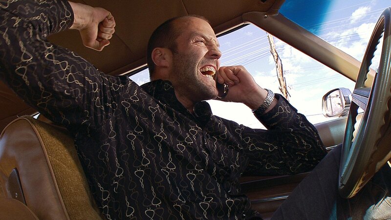 man yelling in car