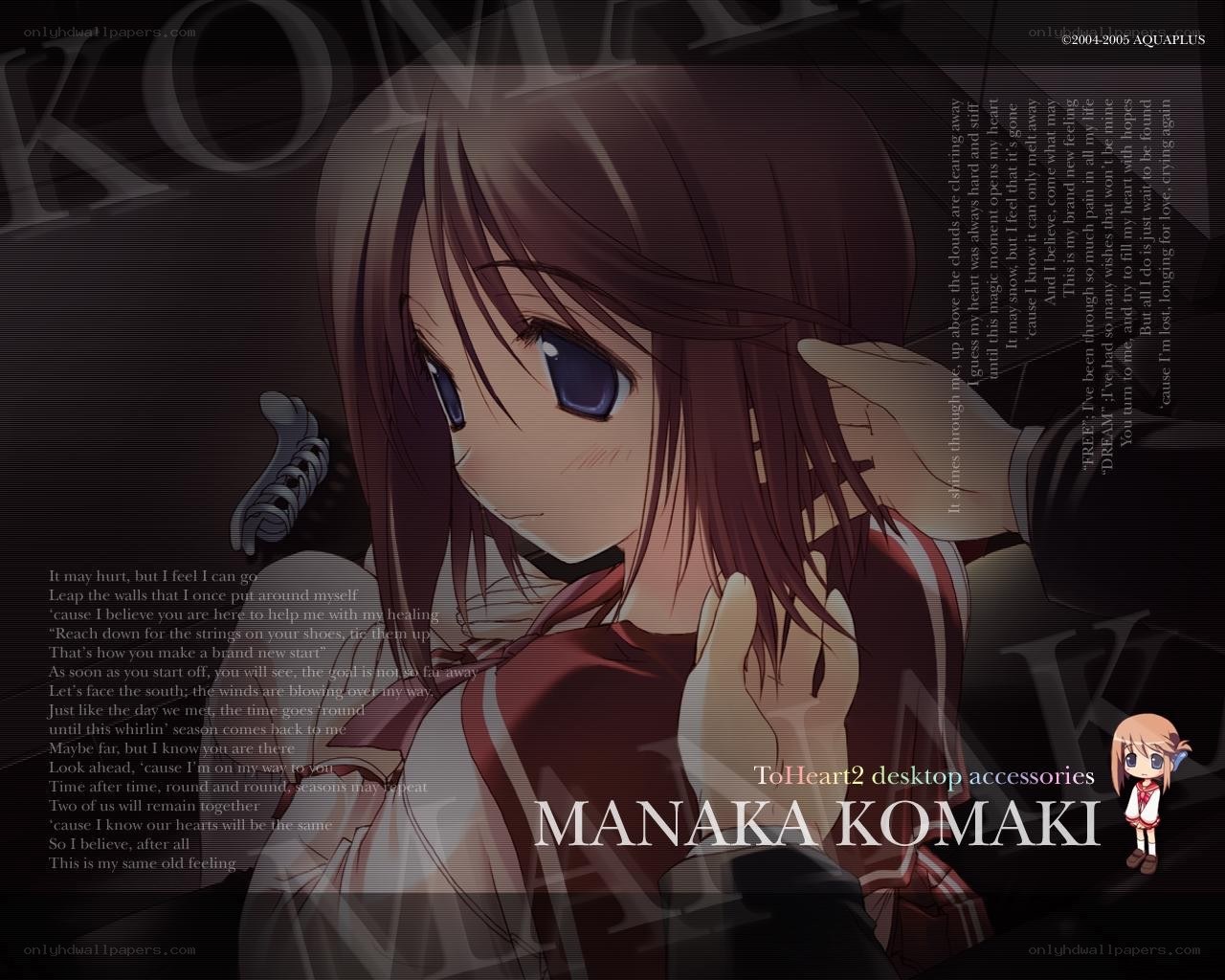 Manaka Komaki character art