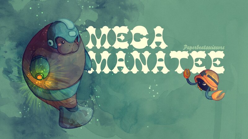 Manatee Character