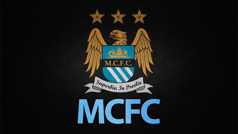 Manchester City Crest — Black