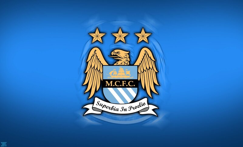 Manchester City Crest — Blue, Proud