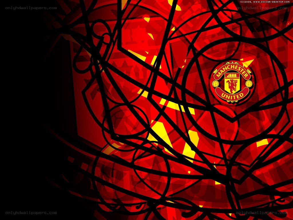 Manchester United abstract wallpaper
