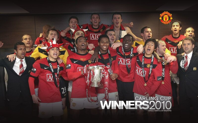Manchester United Carling Cup Winners
