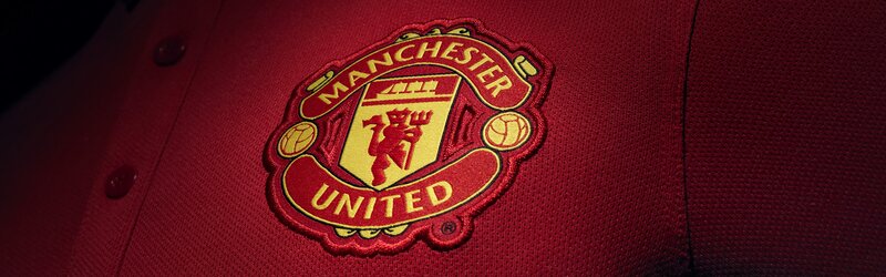 Manchester United Crest — Red, Dramatic, Photograph, Jersey, Buttons