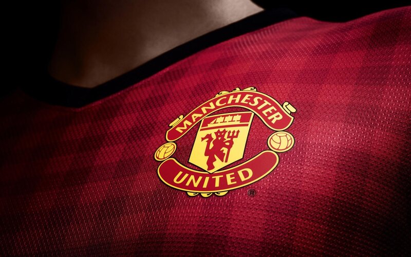 Manchester United Crest — Red, Dramatic, Photograph, Jersey, Logo