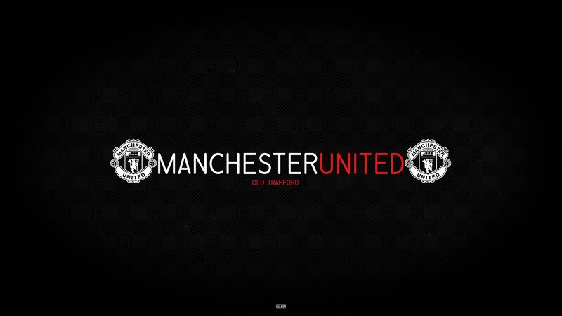 Manchester United Logo — Black