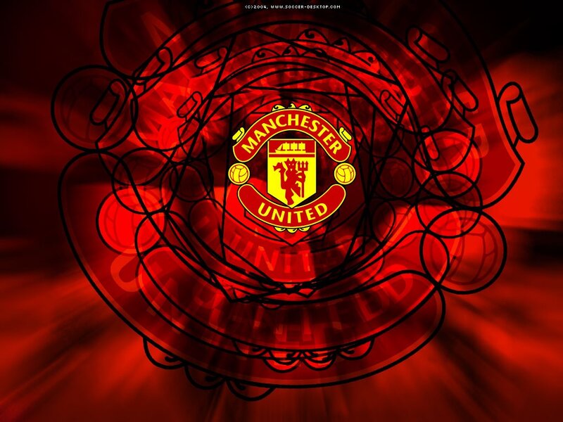 Manchester United logo wallpaper