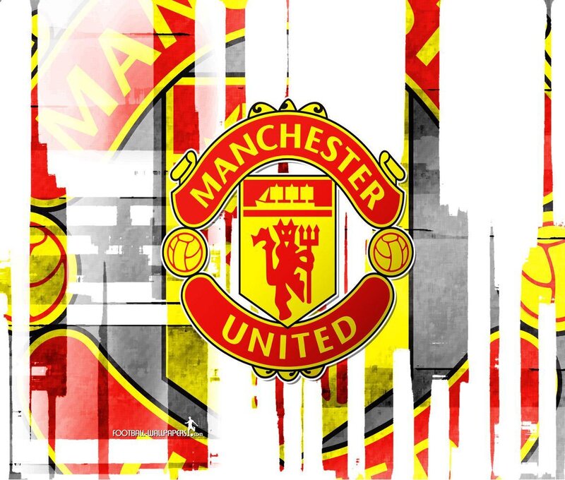 Manchester United logo wallpaper