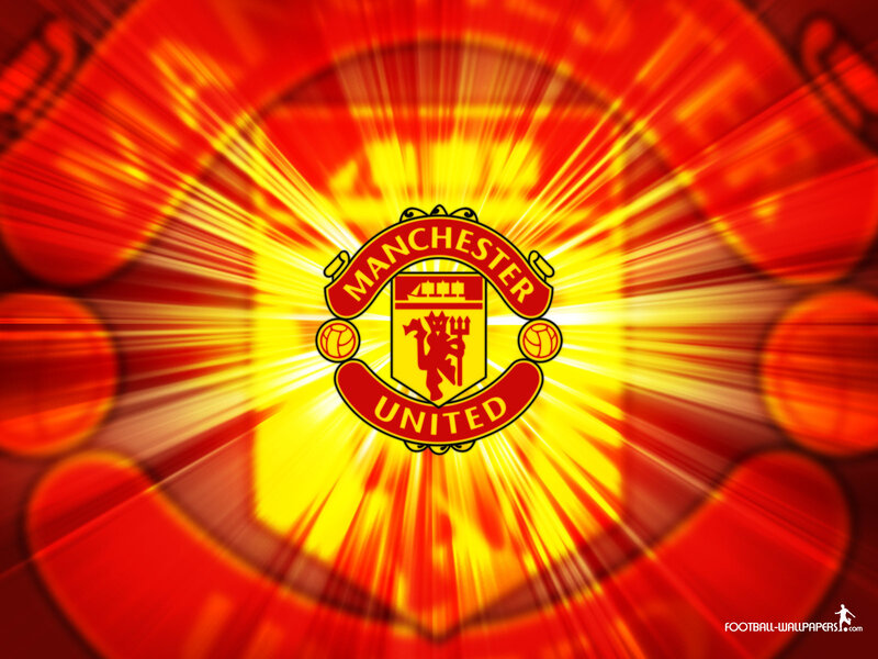Manchester United logo wallpaper