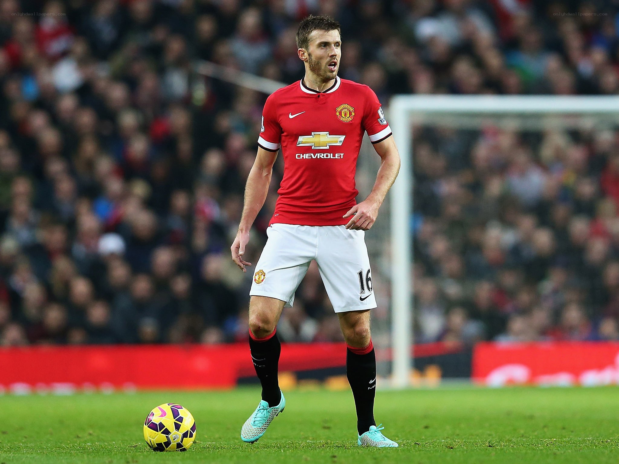 Manchester United player on field