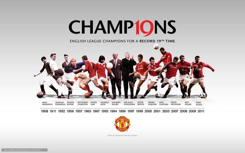 Manchester United Players — Red, Celebratory