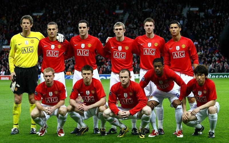 Manchester United team photo