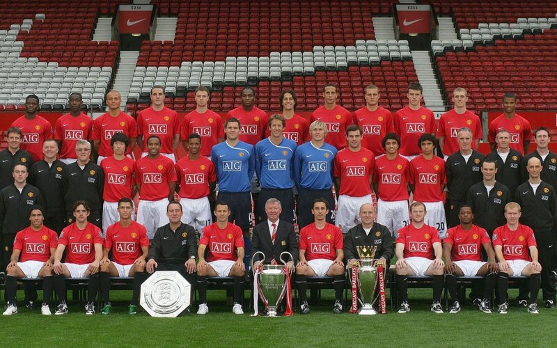 Manchester United team photo