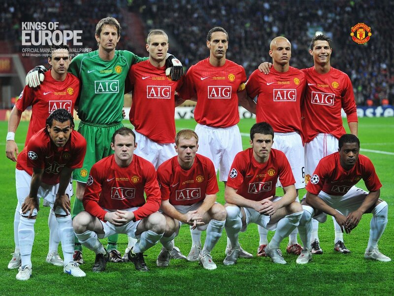 Manchester United team photo