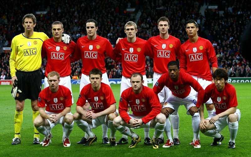 Manchester United team photo