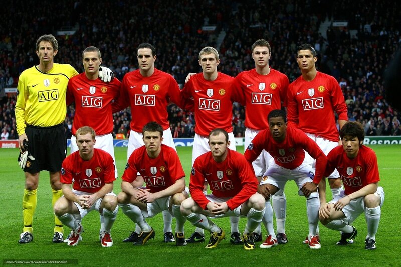Manchester United team photo