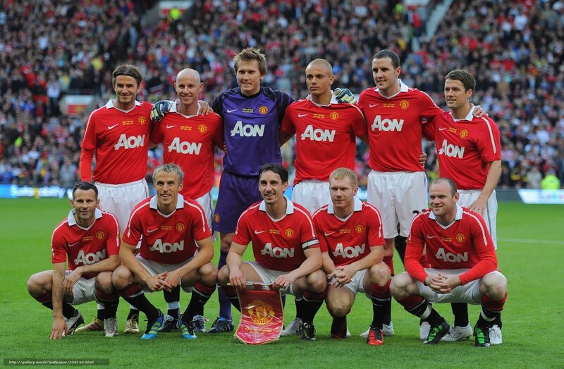 Manchester United Team — Red, Formal