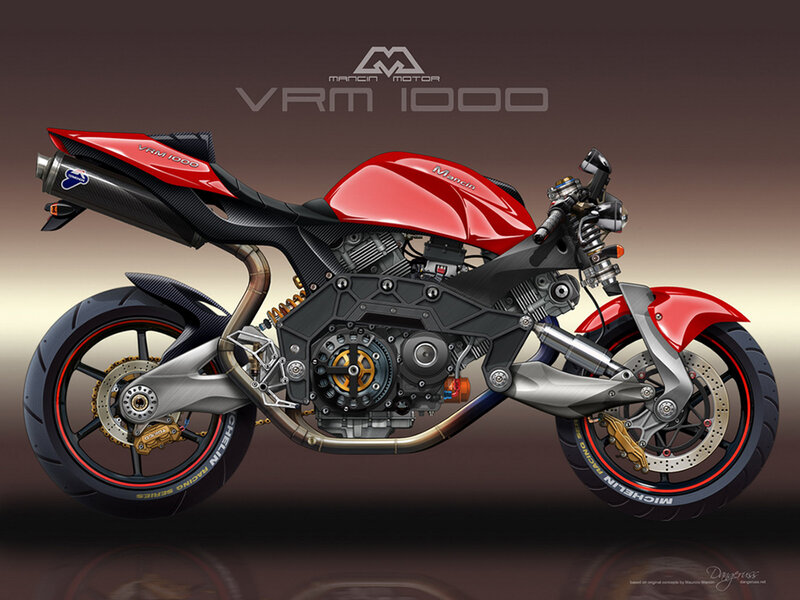 Mancin VRM 1000 motorcycle concept