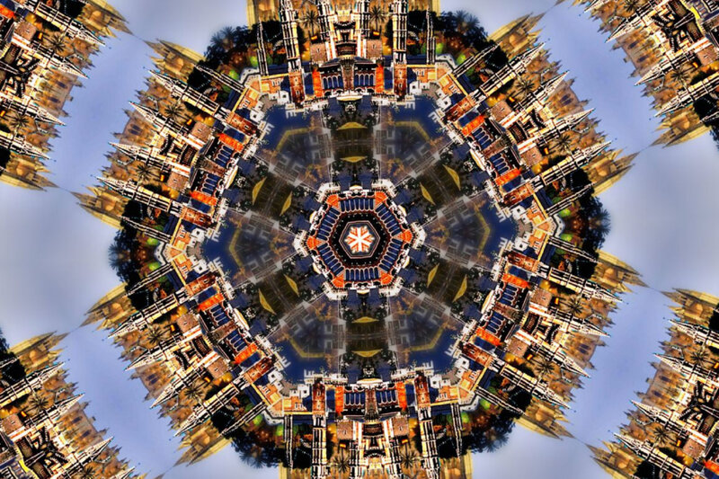 Mandala of City Buildings