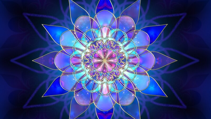 Mandala with Floral Pattern
