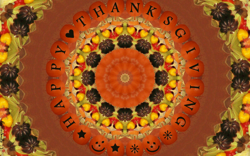 Mandala with Pumpkins