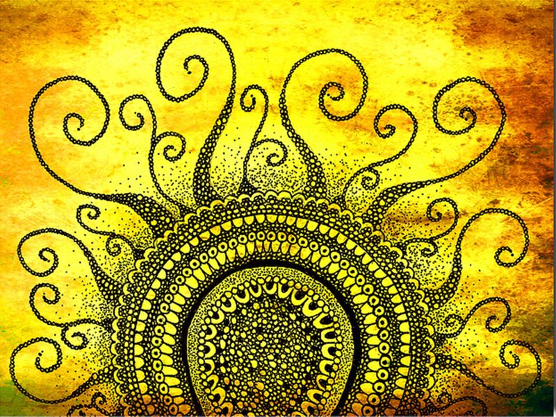 Mandala with Swirls