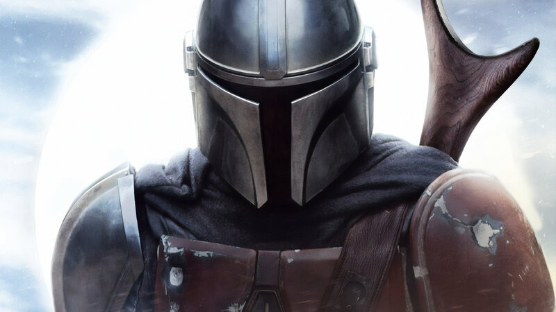 Mandalorian Character — Gray