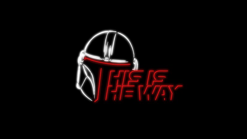 Mandalorian Helmet — Black
